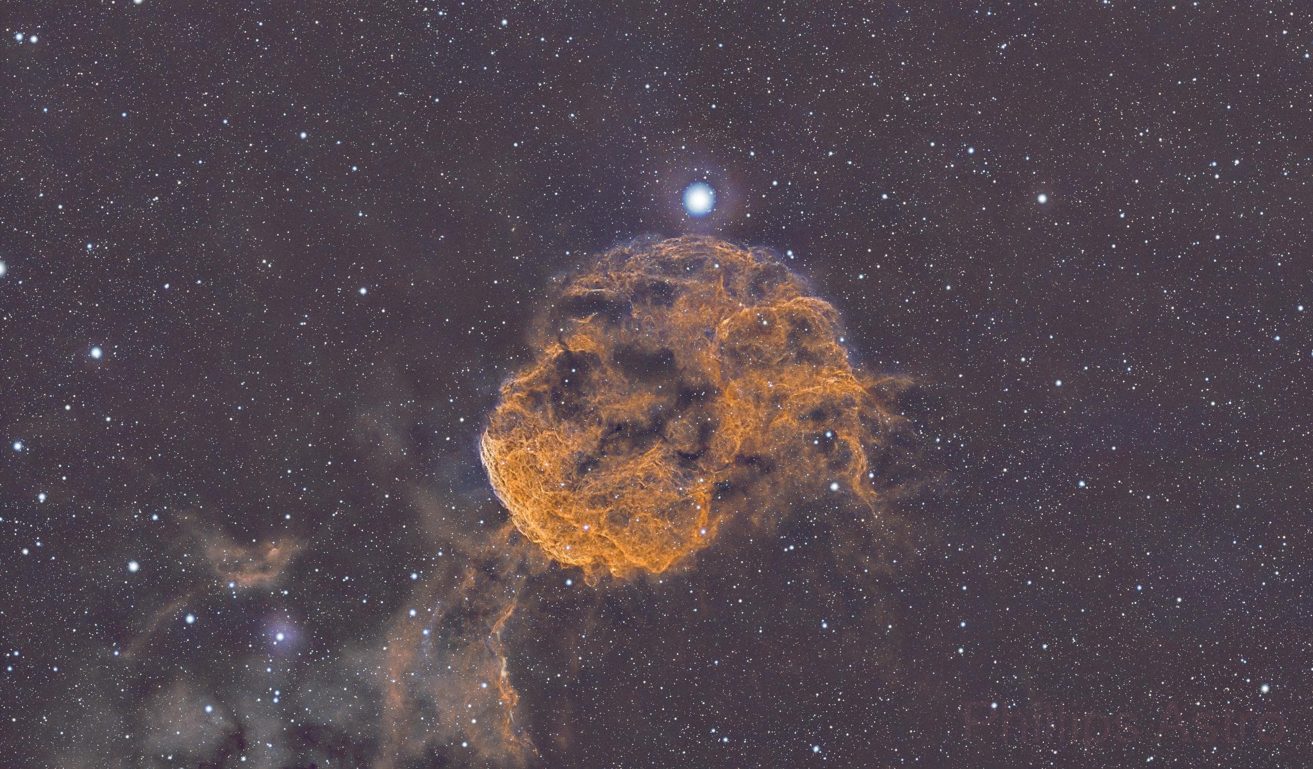 IC 443 - Jellyfish Nebula (SHO)