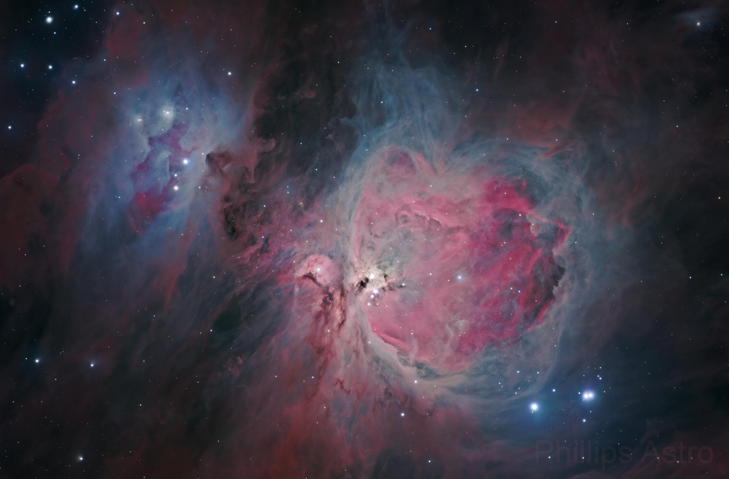 M42 – The Great Orion Nebula  (LRGBHa)