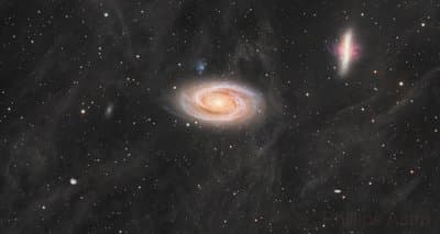 M81/M82 - Bode’s Galaxy / The Cigar Galaxy (LRGBHa)