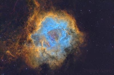 NGC 2237 - Rosette Nebula (SHO)