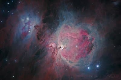 M42 – The Great Orion Nebula  (LRGBHa)