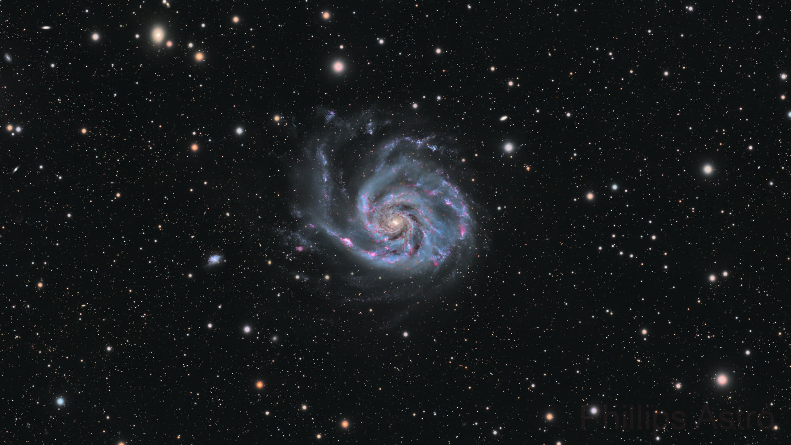 M 101 - Pinwheel Galaxy - LRGBHa