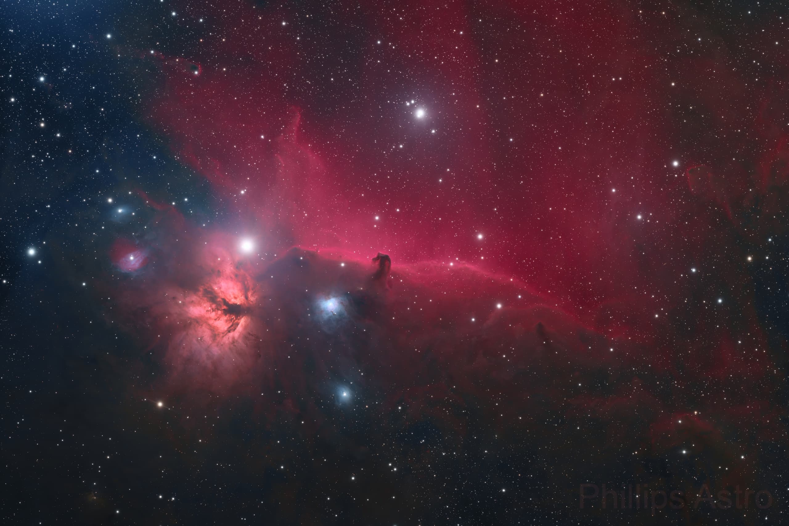 Barnard 33 – The Horsehead Nebula - LRGBHa